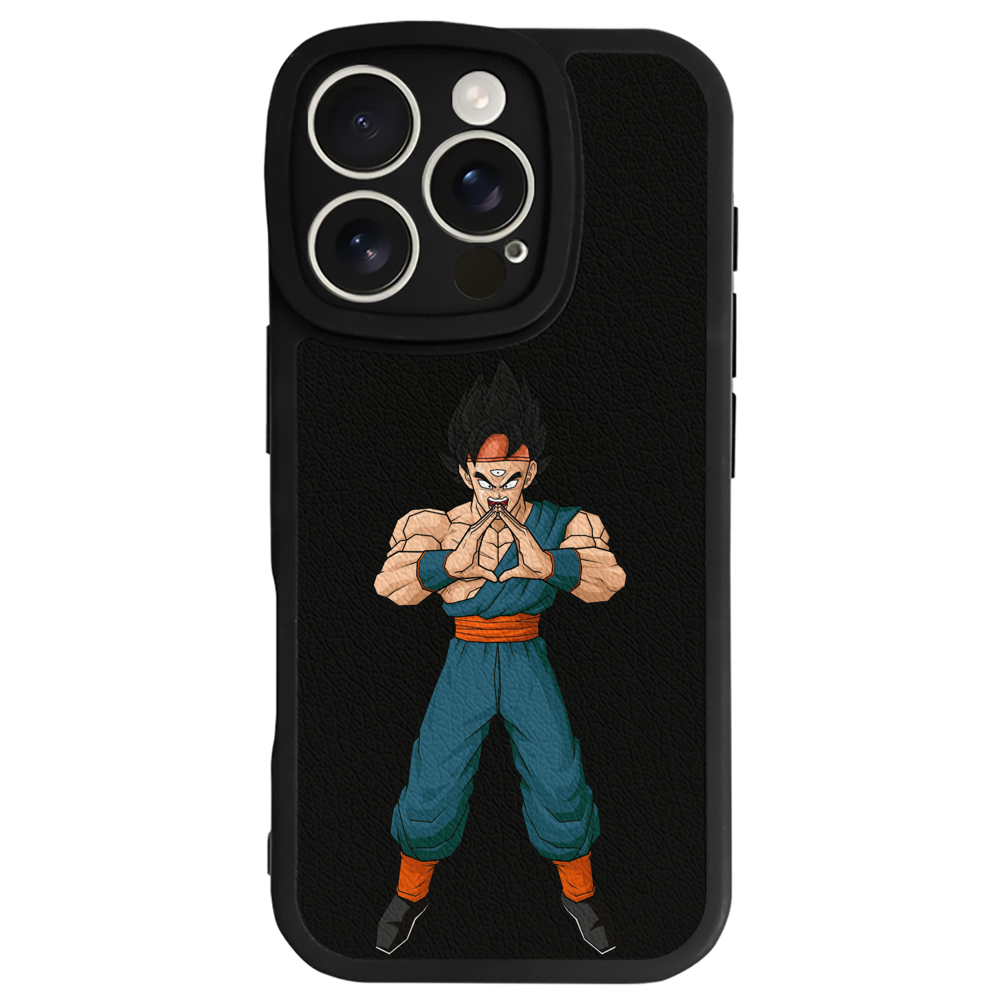 （画像用） ドラゴンボール DRAGON BALL 【iPhone 16シリーズ対応】シリコンスマホケース（レザー調） 材質：シリコン